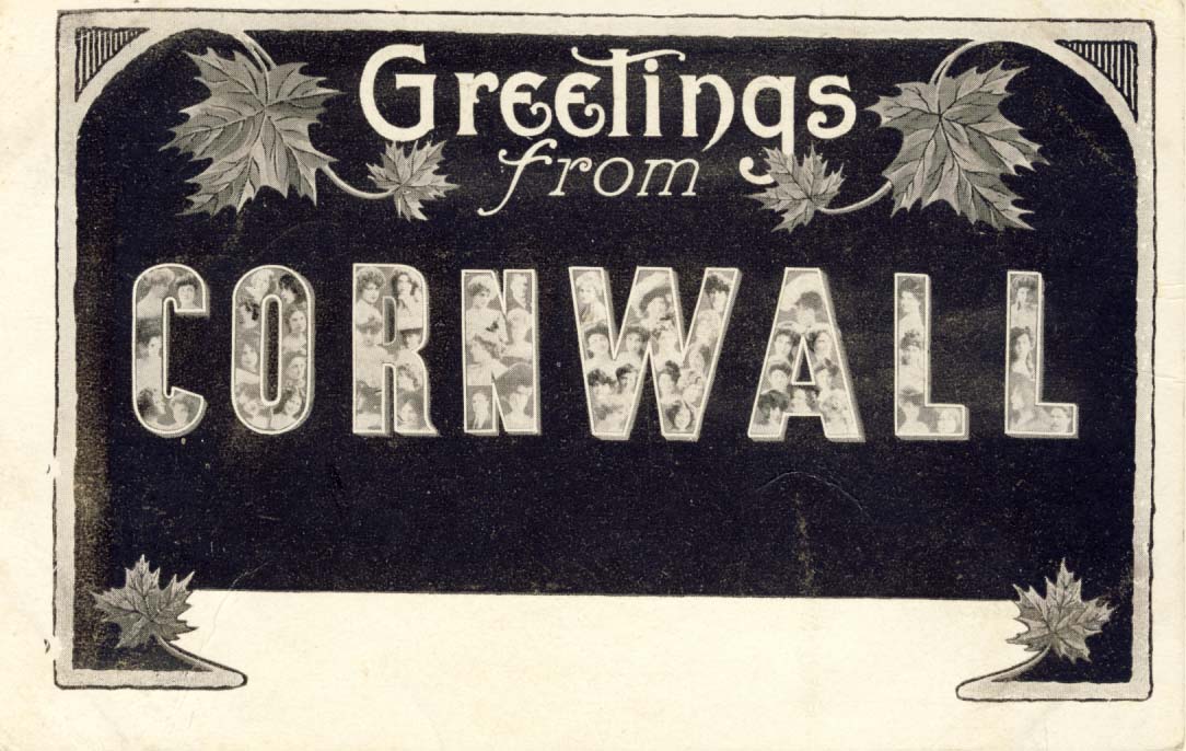 Greetings from Cornwall postcard