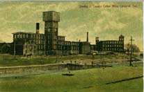 Dundas & Canada Cotton Mills, Cornwall postcard