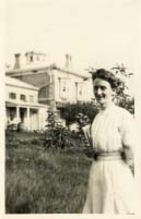 Unidentified woman, in Summerstown, Ontario postcard