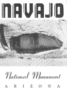 Navajo National Monument, Arizona, brochure 1947