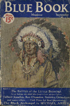 Blue Book Magazine, 57(5) Sep. 1933