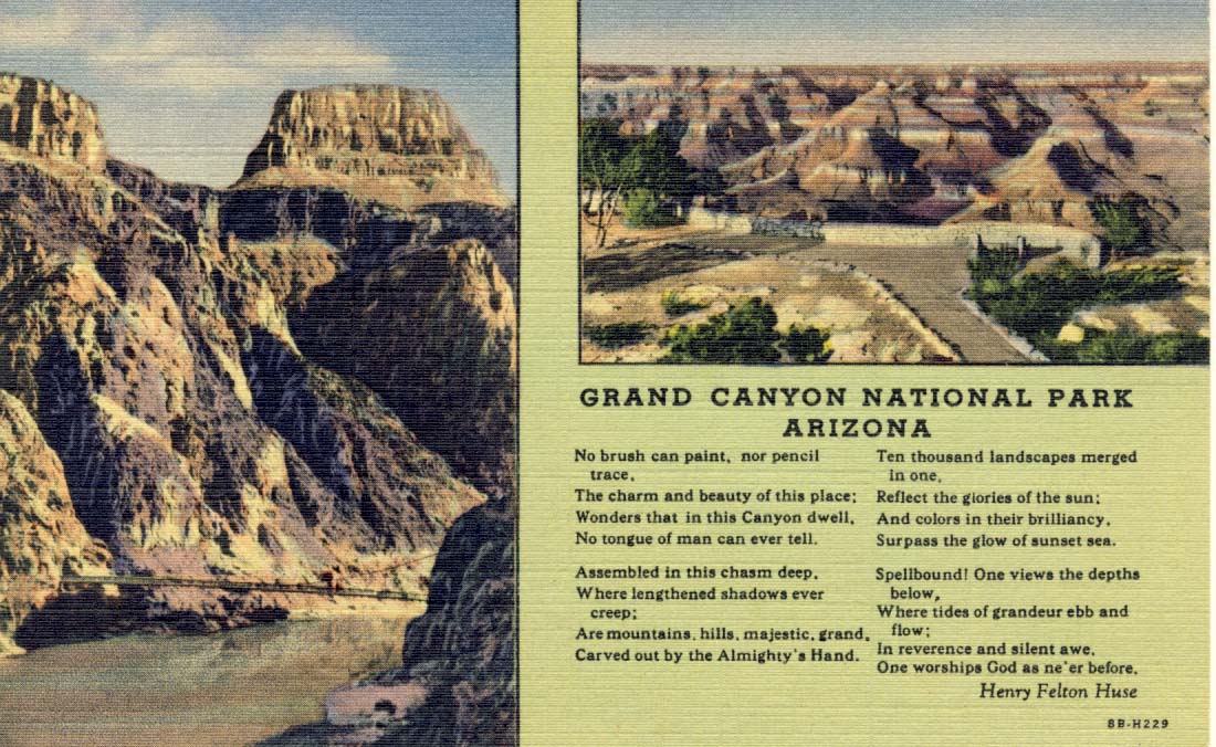 Grand Canyon National Park,
Arizona.