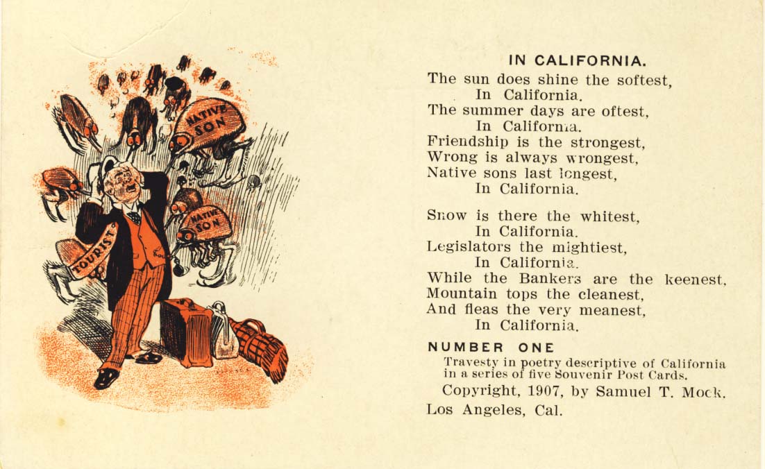 Mornin' on the desert postcard 1938