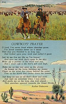Cowboys' Prayer