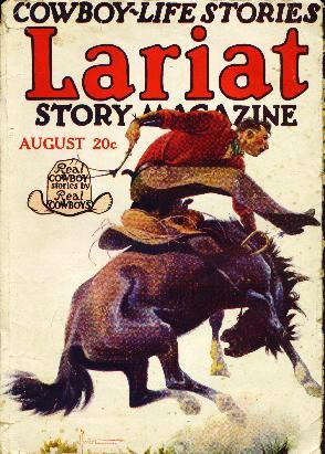 Lariat Story Magazine, 2(8) Aug. 1926