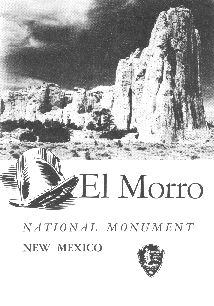 El Morro National Monument, New Mexico, brochure 1952.