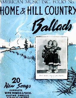 Home and hill country ballads,
1941