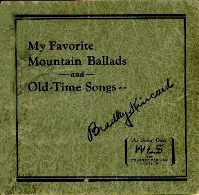 Favorite mountain ballads, 1929