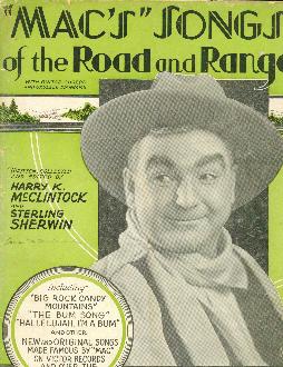 Mac's songs of the road, 1932