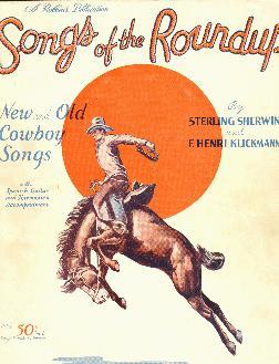 Songs of the roundup, c1934