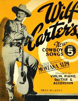 Wilf Carter's new cowboy songs,
1944