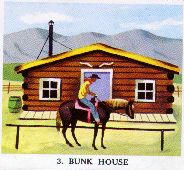 Cowboy stamps,  1957