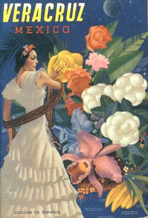 Veracruz, Mexico.  Book cover, 1943.